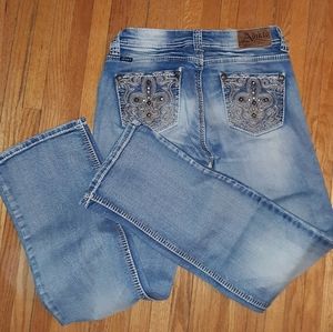 Adiktd cowgirl western jeans size 6 / 29 x 33